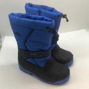 ALEADER Kids Snow Boots Insulated Waterproof Boys Girls Size 2